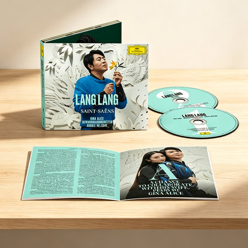 欧版 郎朗专辑 圣桑 动物狂欢节 Saint 钢琴曲 原装正版CD碟片