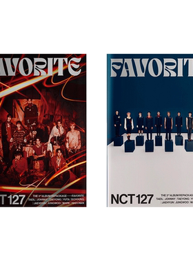 正版现货 NCT 127专辑 正规3辑 后续 Favorite CD+小卡 官方海报