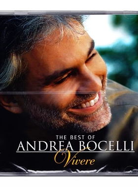 原版正版 Andrea Bocelli 安德烈波切利 精选 Vivere 进口CD专辑