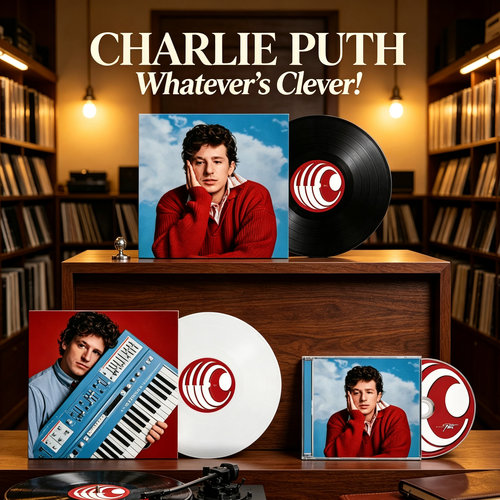 断眉 查理普斯专辑 Charlie Puth Whatevers Clever 黑胶唱片/CD