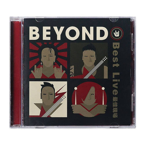 正版 黄家驹 Beyond乐队专辑 Best Live CD车载 演唱会录制版本