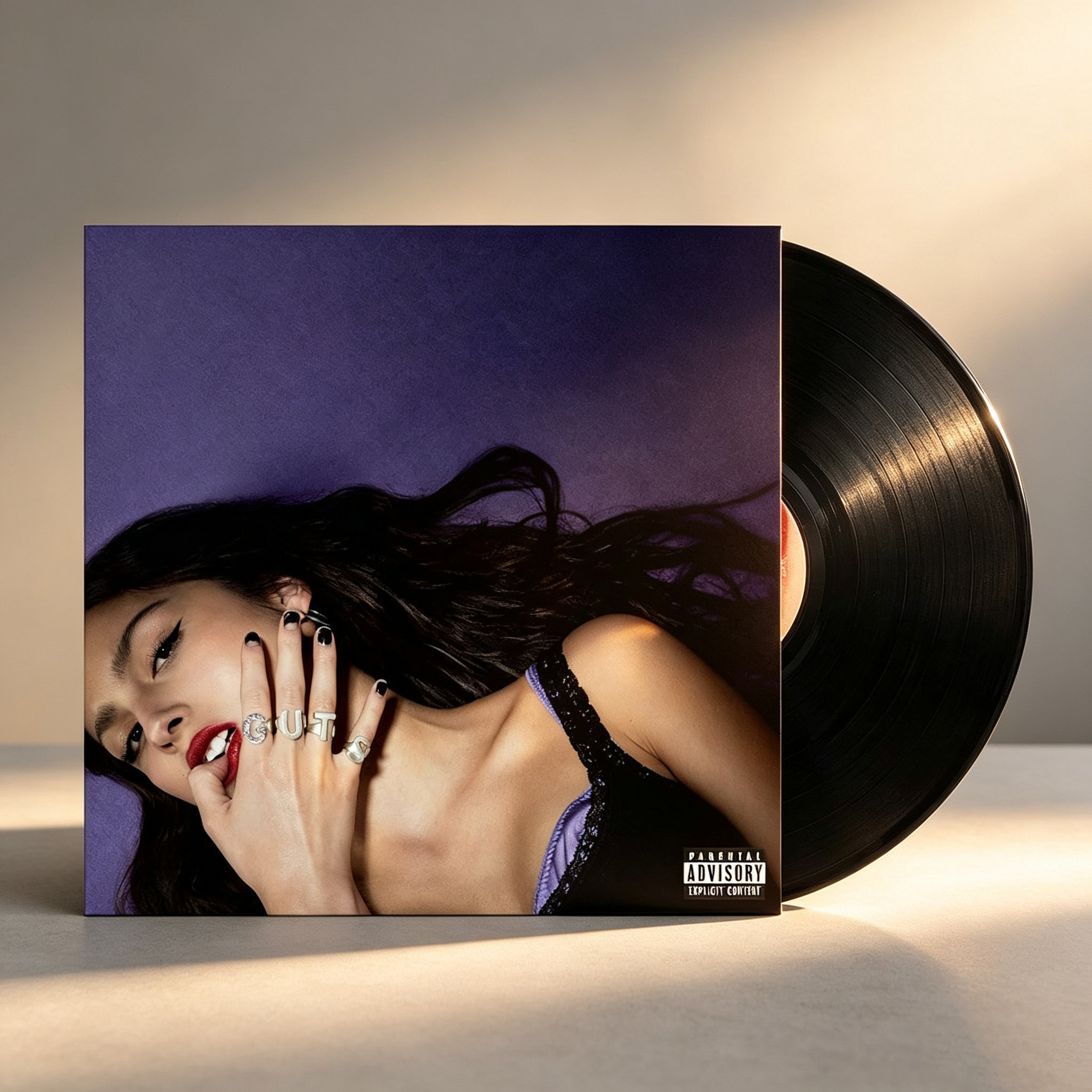 欧版 奥利维亚专辑 Olivia Rodrigo GUTS 黑胶唱片碟片 正版周边