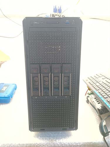 戴尔T350服务器 E-2388g 64GB H755 4x 1.2T10K 600W*2 远程 包邮