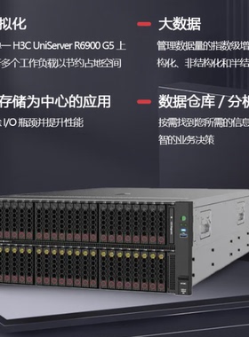 r5300g6 2*6530 512g 2*960g 4*3.84t p460 4g 4ge 双万 4*2700w