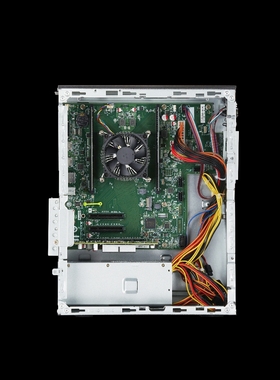 联想TS90X E-2324G/16G/ 1TB HDD 256G SSD/DVD 250W/键鼠