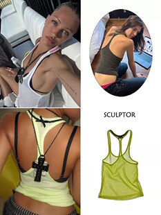 买手店 Sculptor 26夏季新款 Y2K辣妹风蝴蝶结性感吊带背心女