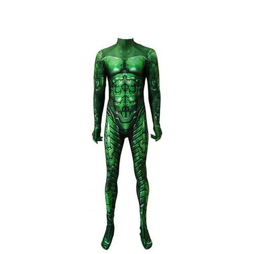 万圣节超.级反派绿恶魔连体紧身衣Green Goblin Cos角色扮演服