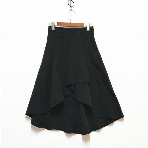 2019新款春秋季女装半开拉链纯色前短后长气质显瘦半身裙 A区D-23|msdalam kategori Butik wanita / wanita, skirt - dari Buy2taobao.com untuk memberikan perkhidmatan ejen Taobao profesional membeli