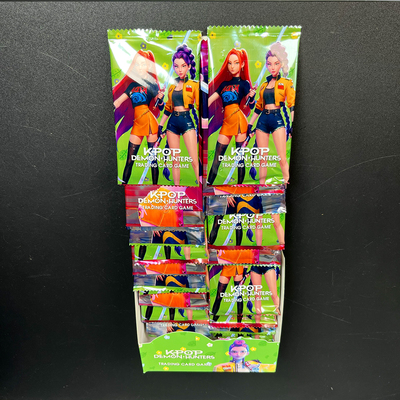 Kpop Demon Hunters猎魔女团战力桌游卡儿童收藏卡牌整盒大礼包