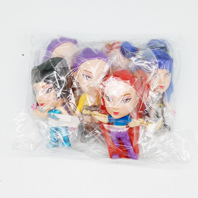 韩漫demon hunter手办长发鲁米米拉玩具猎魔女团沙加男团夜光模型