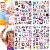 8款 Pop猎魔女团卡通纹身贴纸儿童水转印一次性男孩女孩手臂贴画