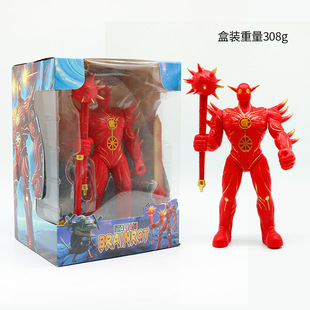 外国山海经宇宙大决战系列手办通通通红色飞行木棍人公仔儿童礼物