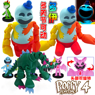 新品波比4周边钢琴龙手办噩梦小羊vs瞌睡猫公仔摆件儿童礼物玩具