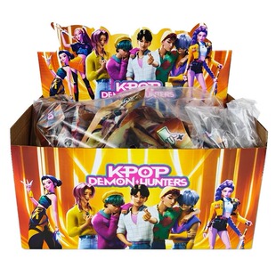 猎魔女团手办盲盒卡片儿童玩具礼物恶魔猎人沙加男团老虎摆件盲袋