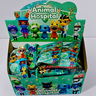 animal hospital动物医院恐怖游戏手办模型惊喜盲袋卡牌儿童玩具