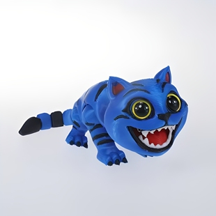 猎魔女团kpop周边信使老虎公仔手办挂件rumi摆件3d打印儿童玩具