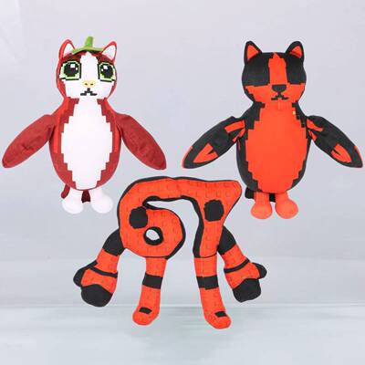 Steal a Brainrot窃取脑腐新款毛绒公仔稀有草莓猫头鹰毛绒玩具