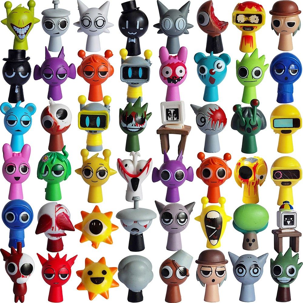 节奏盒子一二三阶段全套手办公仔儿童节礼物升级变异西蒙奥伦模型