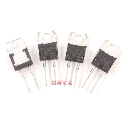STTH8R06D 肖特基  8A600V 二极管 整流管 TO220-2 直插两脚