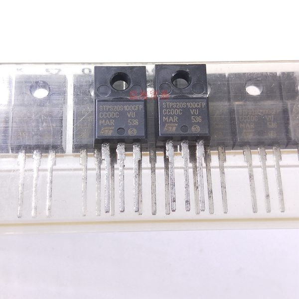 STPS20S100CFP 肖特基二极管 20A100V 全新原装进口 塑封TO-220F
