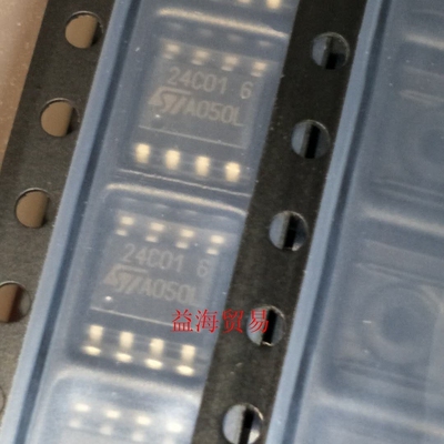 24C01 芯片 贴片八脚IC集成电路 SOP8 全新原装 M24C01-MN6T