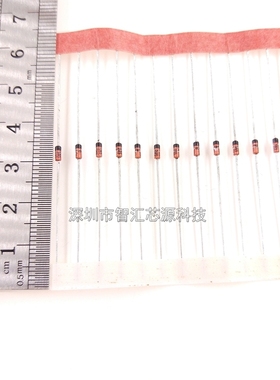 1N5245 二极管 1/2W 0.5W 稳压管 15V IN5245 玻璃 封装 DO41