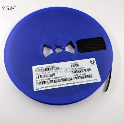 1N5819W 丝印S4 SOD123封装 1A40V 肖特基整流二极管 贴片IN5819