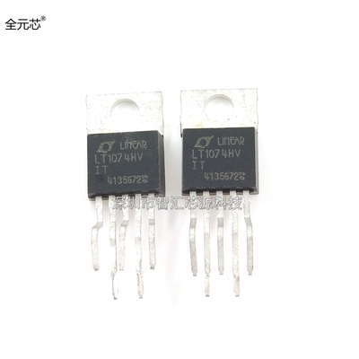LT1074HVIT TO-220-5 直插五端稳压器 降压型开关芯片 LT1074HV