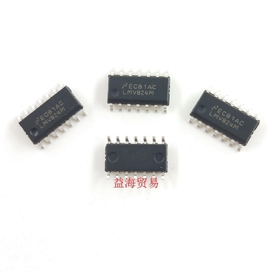 LMV824M 全新原装进口 SOP-14 贴片 IC集成电路芯片 LMV824MX
