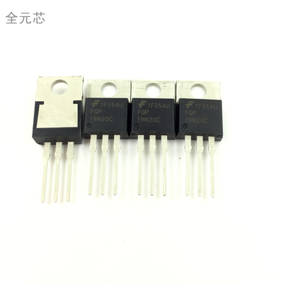 19N20C 场效应MOS管 进口 FQP19N20C 全新原装 19A200V 直插TO220