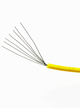 全元芯 连接线 黄色 1007 26AWG 80℃ 300V 电子线材 可以直拍