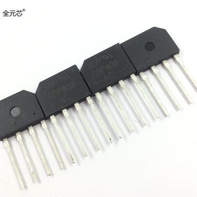 GBP408 整流器 桥堆 4A 800V 直插四脚 扁桥 DIP4 整流桥