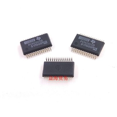 PCM2900B 立体声音频芯片 PCM2900BDBR 全新原装进口 SSOP28封装