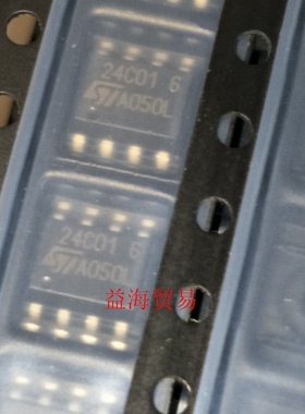 24C01 芯片 贴片八脚IC集成电路 SOP8 全新原装 M24C01-MN6T