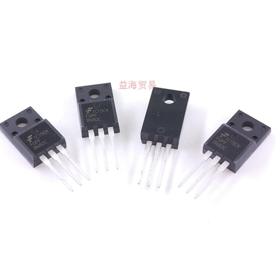 全新原装进口 FQPF8N80C 场效应MOS管 8N80C 直插TO-220F 800V 8A