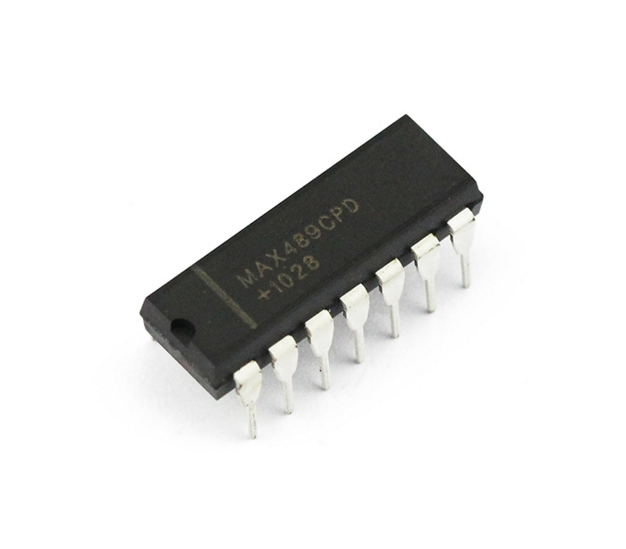 MAX489CPD 直插 MAX489 芯片 收发器 RS422/485 DIP-14