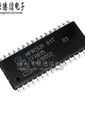 全新原装MFRC531 01T非接触式射频卡读写芯片SOP32封装兼容 RC500