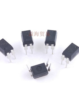 EL814  晶体管输出光耦 代替PC814 直插四脚DIP-4 芯片 全新原装