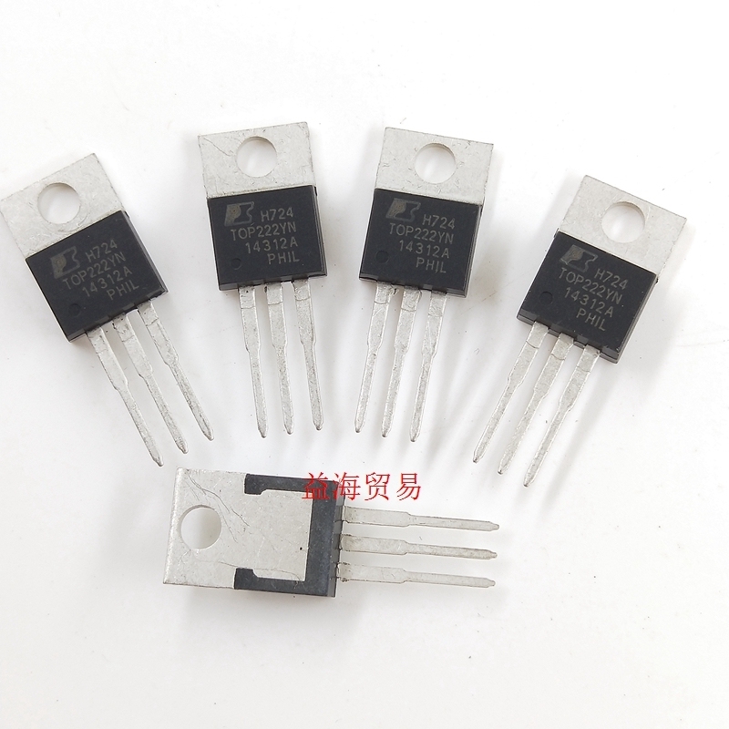 TOP222 电源管理芯片 常用IC集成电路 TOP222YN 直插TO220 测好发