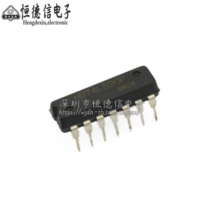 全新国产 SN74LS30N HD74LS30P DIP-14 8输入阳性与非门 逻辑芯片