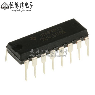 现货直插 SN74LS148N DIP-16 HD74LS148 74LS148 编码器 74系列