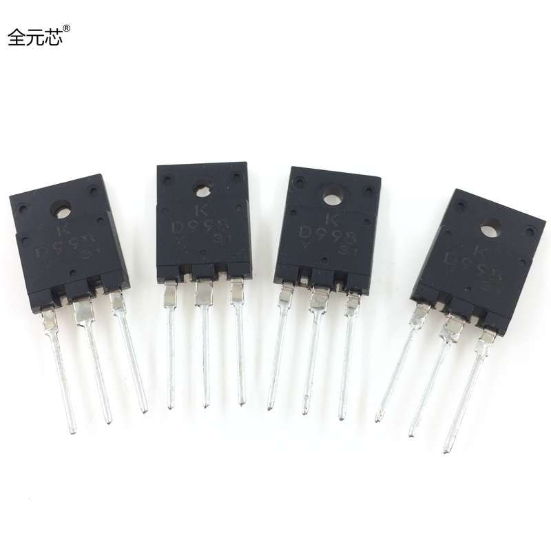 KTD998 三极管 2SD998 P沟道 音响功放管 直插TO3PF大功率