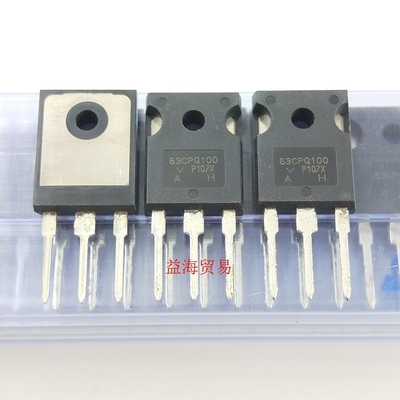 63CPQ100 肖特基二极管 63CPQ100PBF 全新原装 直插TO247 63V100A
