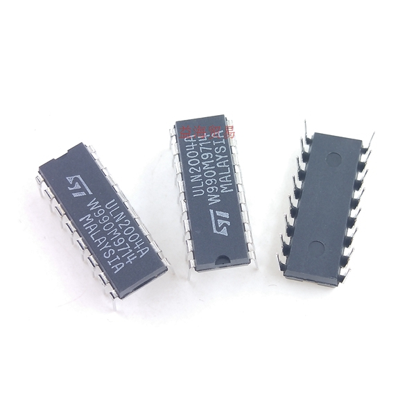 达林顿晶体管IC芯片ULN2004AN进口全新原装 ULN2004AP 直插DIP-16