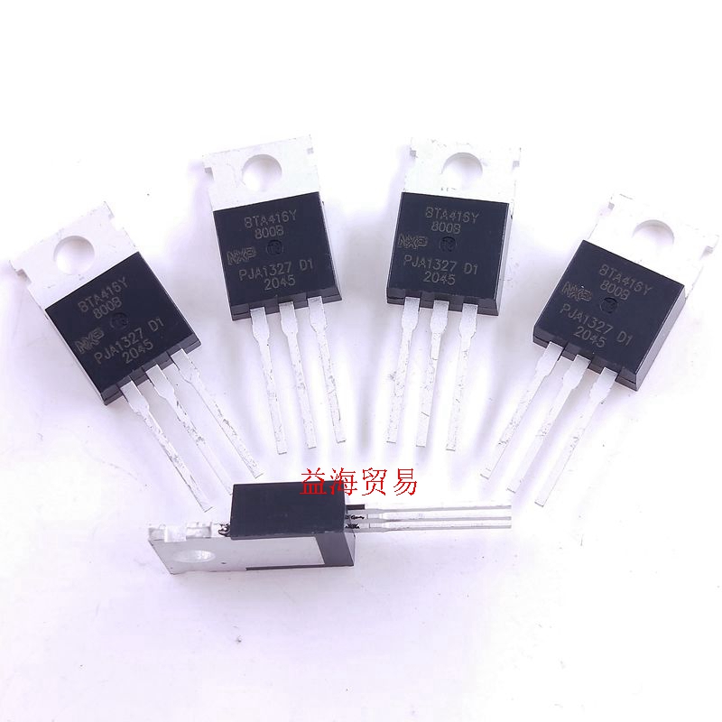 双向可控硅 BTA416Y-800B 全新原装进口 16A800V TO-220铁 晶闸管