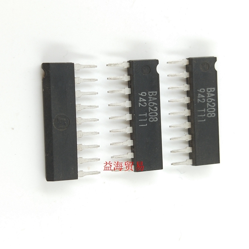 BA6208 全新原装  BA6208F-E2 芯片直插SIP-9 电桥驱动器内部开关
