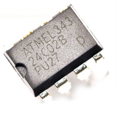 24C08B 直插 AT24C02B-10PU-2.7 全新原装 DIP8 存储器256*8(2K)