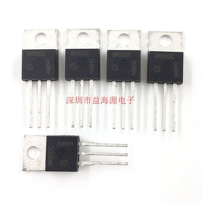9R800C 小体积 全新进口原装 铁头 TO-220 900V 4.4A 场效应MOS管