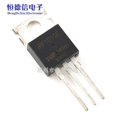 直插IRF1010E 场效应管 TO-220 6V 81A IRF1010EPBF mos管 MOSFET