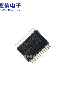 全新原装CS5463-ISZ CS5463 贴片SSOP24 单相双向功率/电能IC